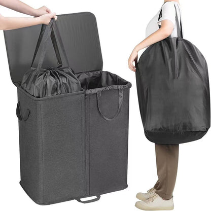 Laundry container with separating compartments Acalora