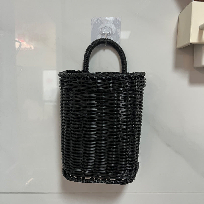 Unisex wall basket with practical hook Bowlift