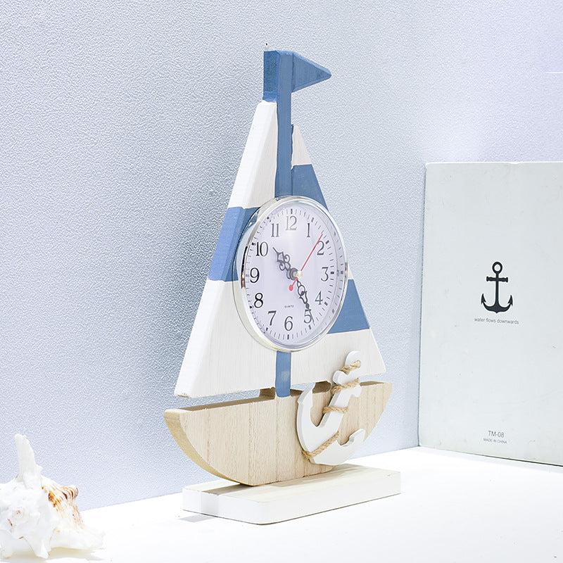 Nautical Sailing Boat Clock