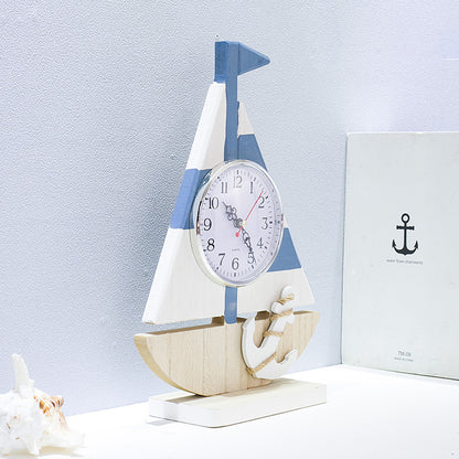 Nautical Sailing Boat Clock