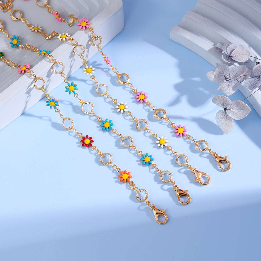Floral Charm Bracelet Acalora