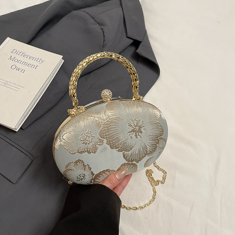 Elegant Floral Evening Clutch Acalora