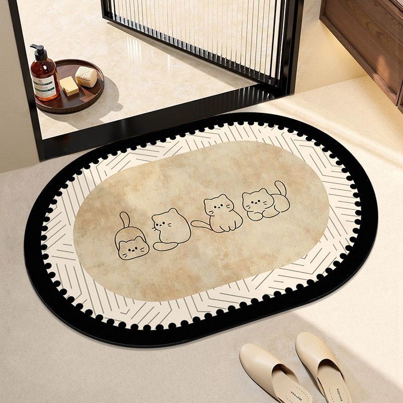 Adorable Dog-Themed Entrance Mat