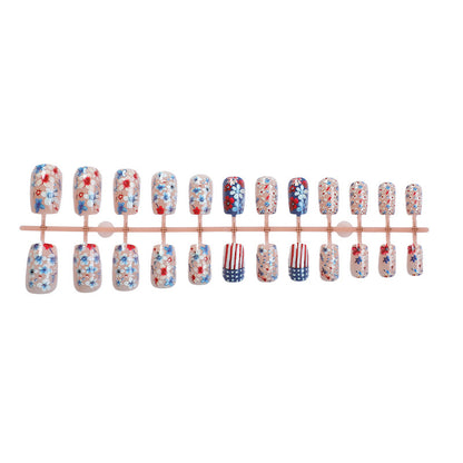 Decorative Floral Press-On Nail Art Set Acalora 1788496018