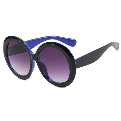 Ladies fashionable sunglasses with large frame and UV protection Bowlift