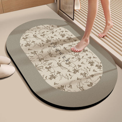 Absorbent Bathroom Floor Mat