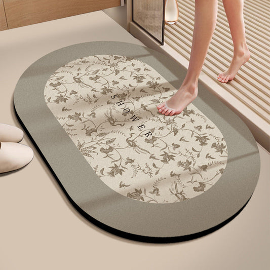 Absorbent Bathroom Floor Mat