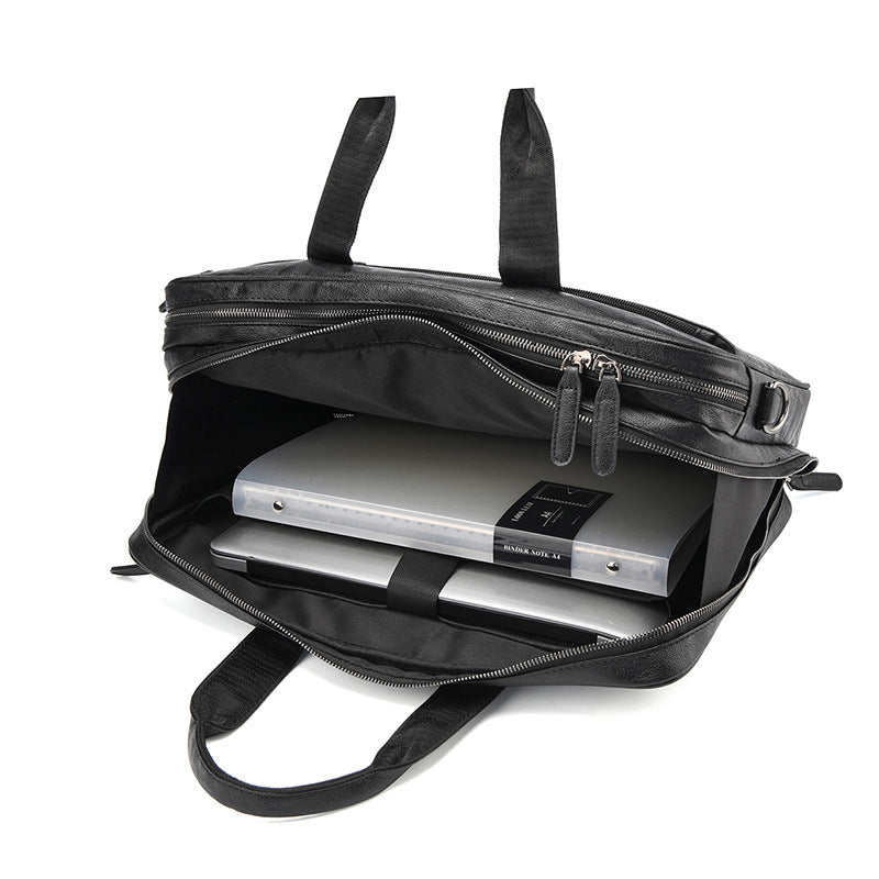 Professional Leather Briefcase Acalora