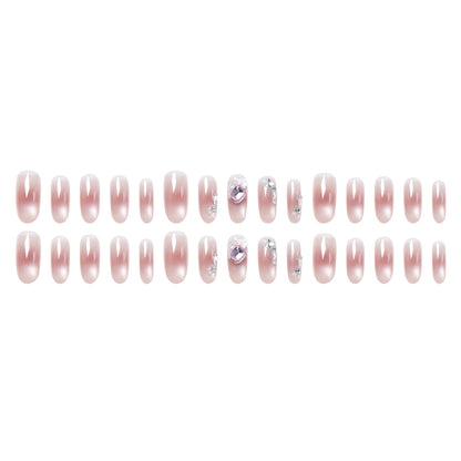 Nail art set with glamorous 3D applications and elegant floral decorations Acalora