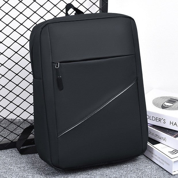 Sleek Minimalist Nylon Backpack Acalora