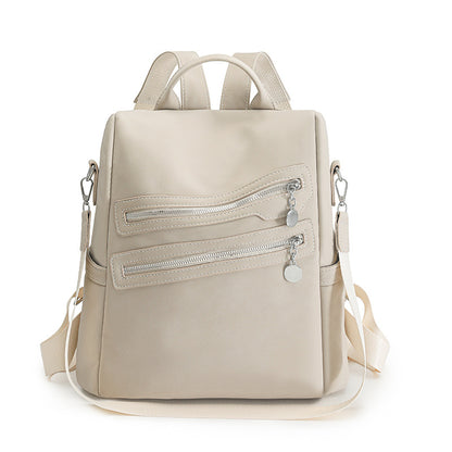 Stylish Multi-Zippered Backpack Acalora