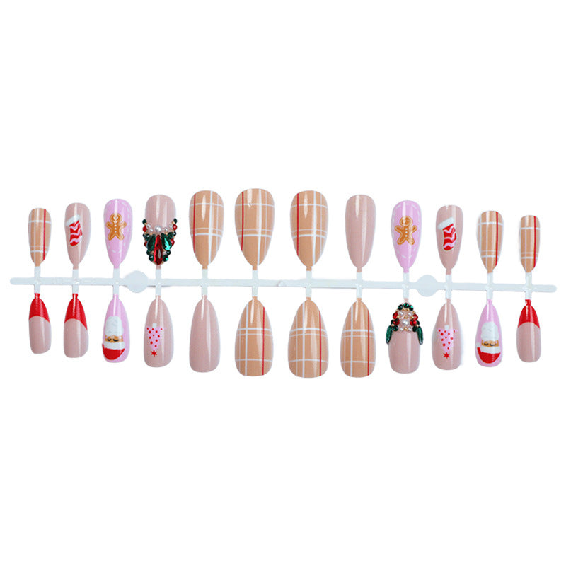 Festive Themed Press-On Nail Art Collection Acalora