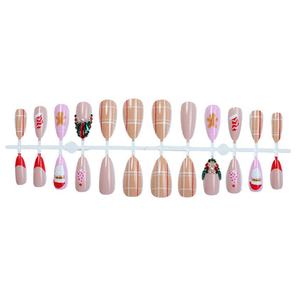 Festive Themed Press-On Nail Art Collection Acalora