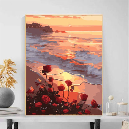 Scenic Ocean Sunset Wall Art