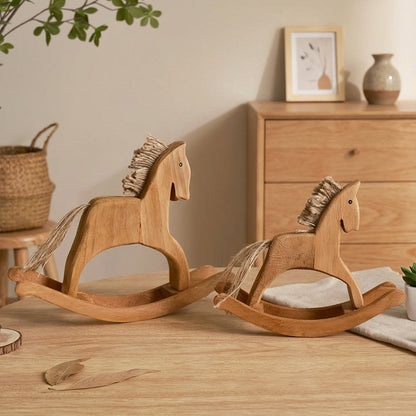 Decorative Rocking Horse Figurine