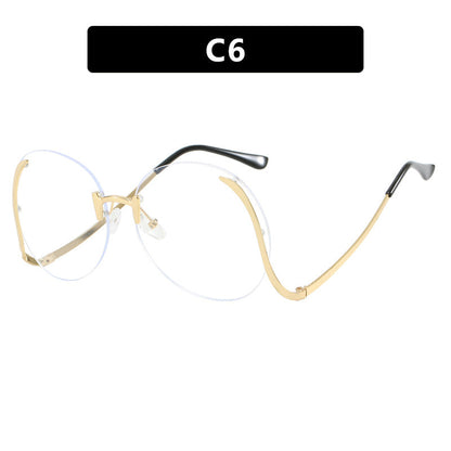 Women’s luxurious oversized sunglasses with innovative frame and UV protection Bowlift