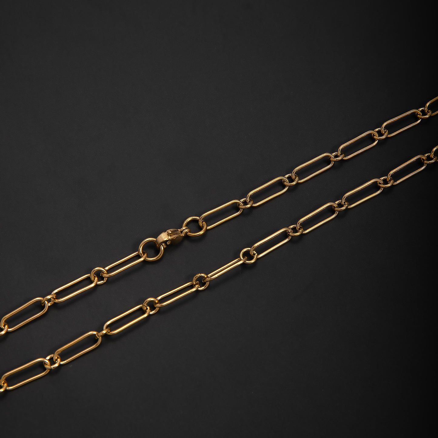 Elegant Open Link Chain Necklace Acalora