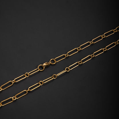 Elegant Open Link Chain Necklace Acalora