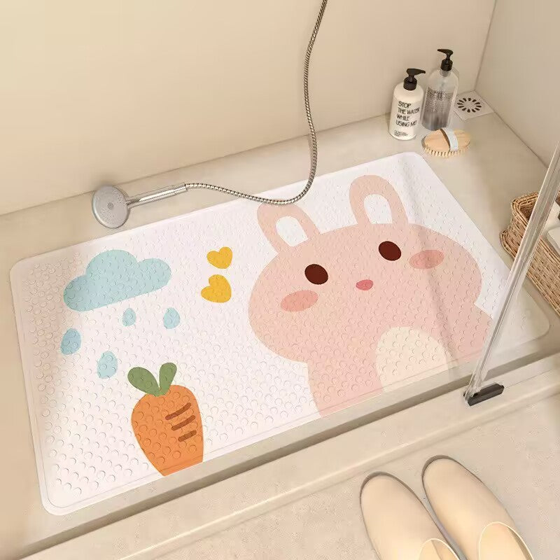 Cartoon-Themed Bath Mat