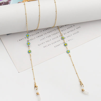 Floral Themed Eyewear Chain Acalora