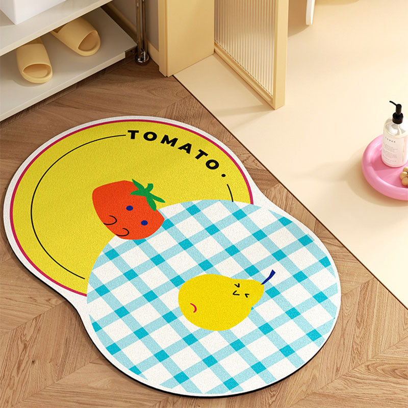 Fun Donut-Themed Bath Mat