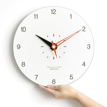 Skanto | Minimalist Modern Round Wall Decor Silent Clock