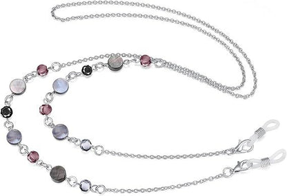 Elegant Beaded Eyewear Chain Acalora