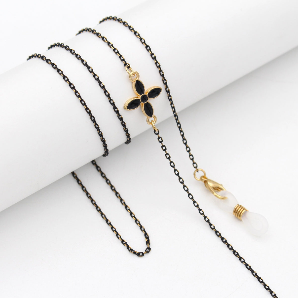 Elegant Crystal-Embellished Eyewear Chain Acalora 1788159829