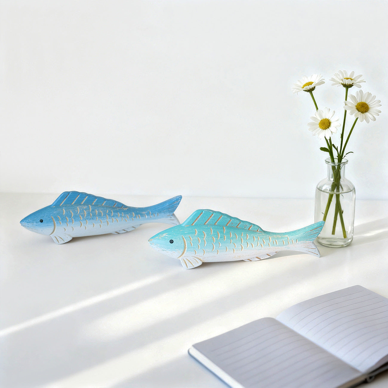 Decorative Fish Figure Display