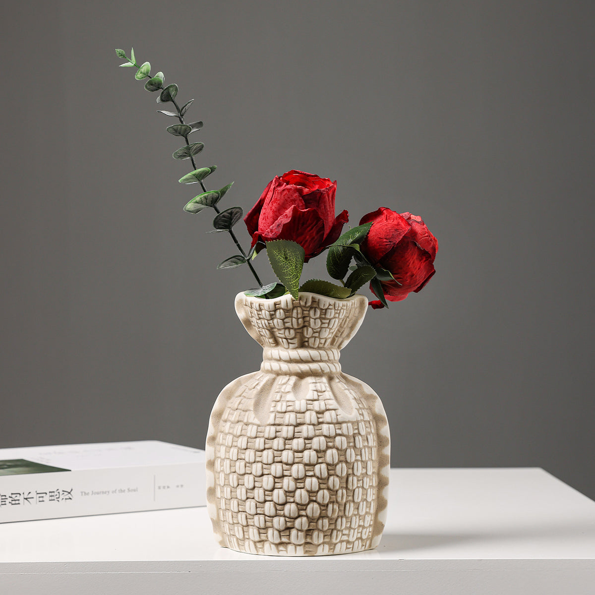 Textured Ceramic Vase