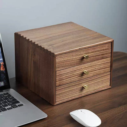Wooden Drawer Storage Unit Acalora