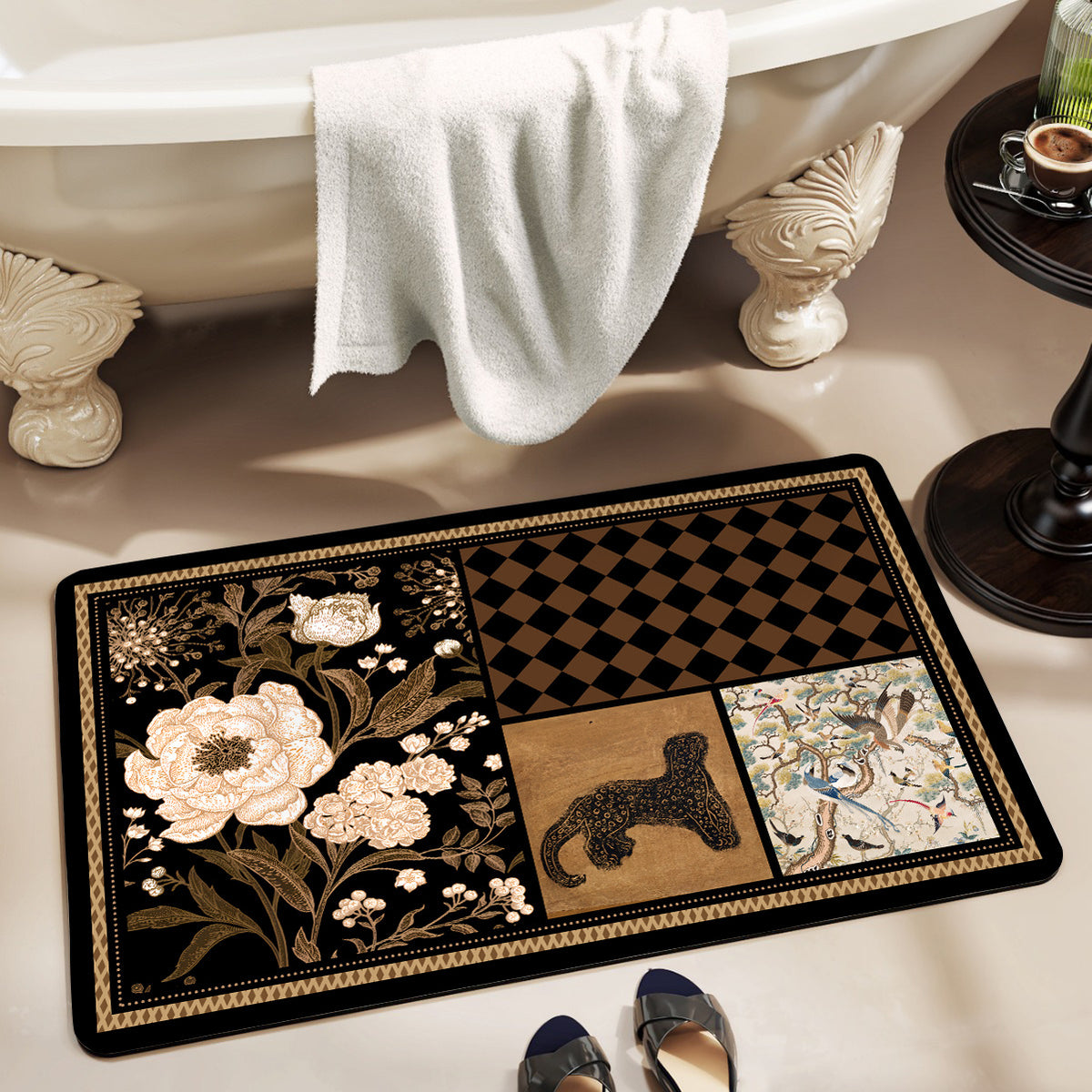 Artistic Multicolored Area Rug Acalora