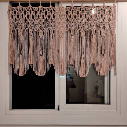 Macrame Decor Curtain