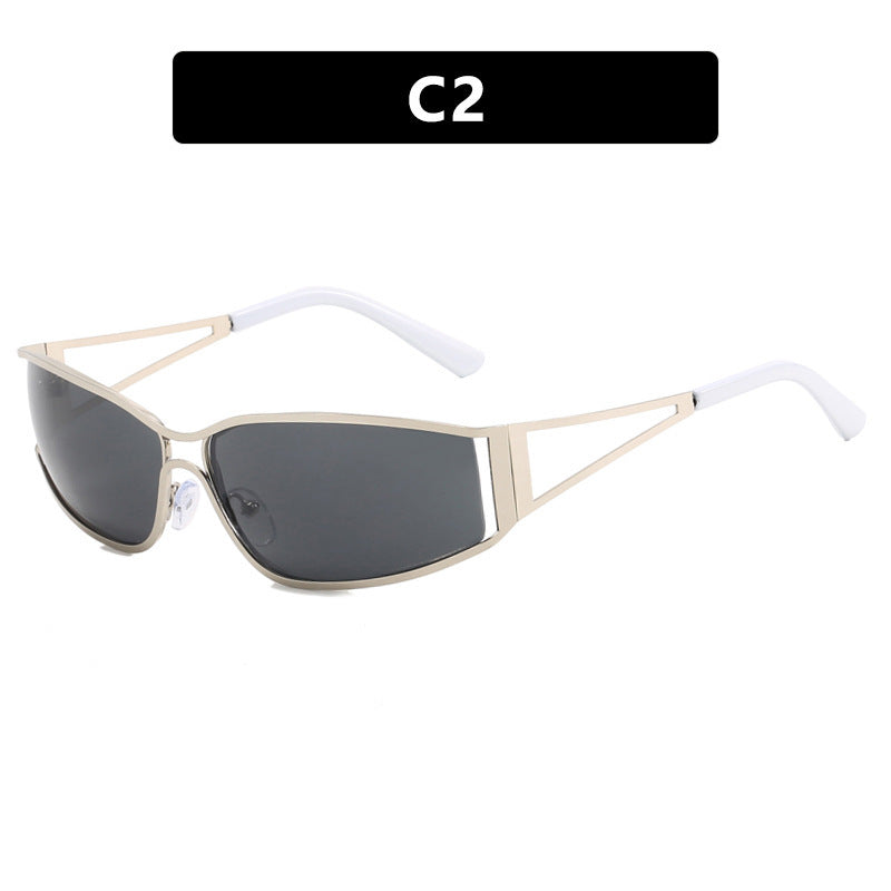 Women's sporty sunglasses in futuristic style Skanto