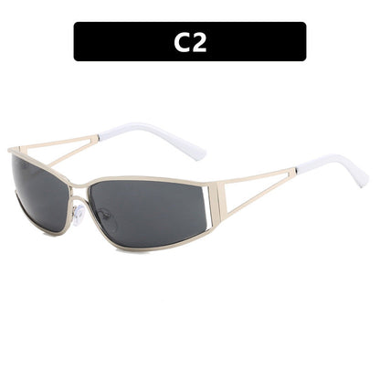 Women's sporty sunglasses in futuristic style Skanto