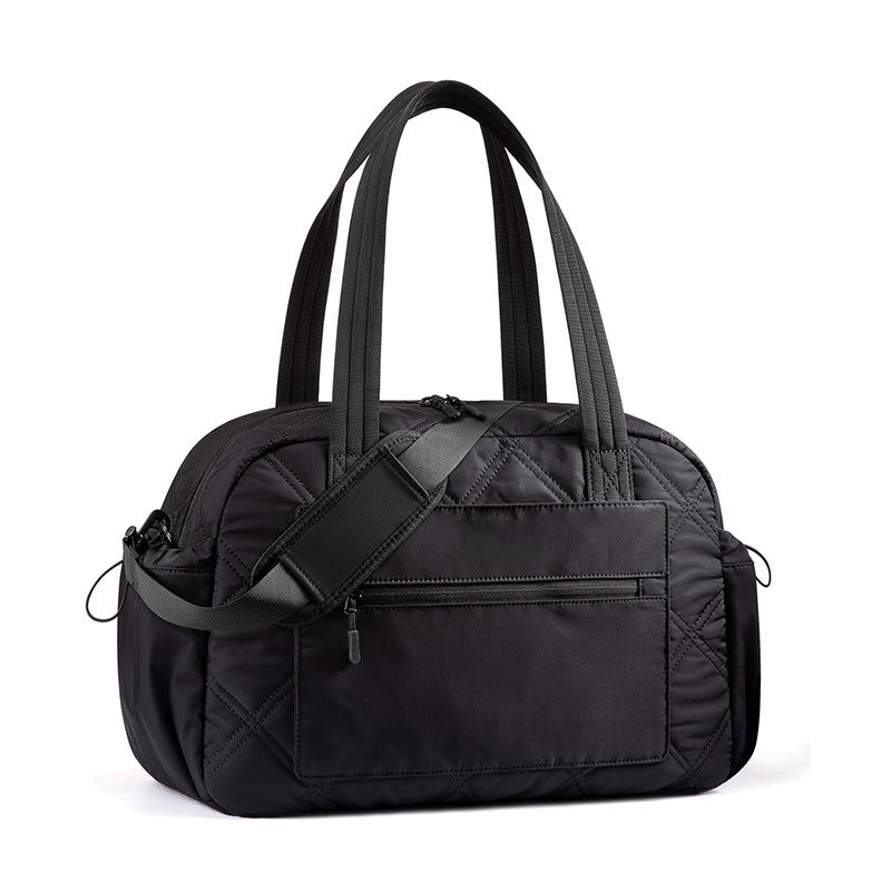 Luxurious Quilted Travel Duffel Bag Acalora