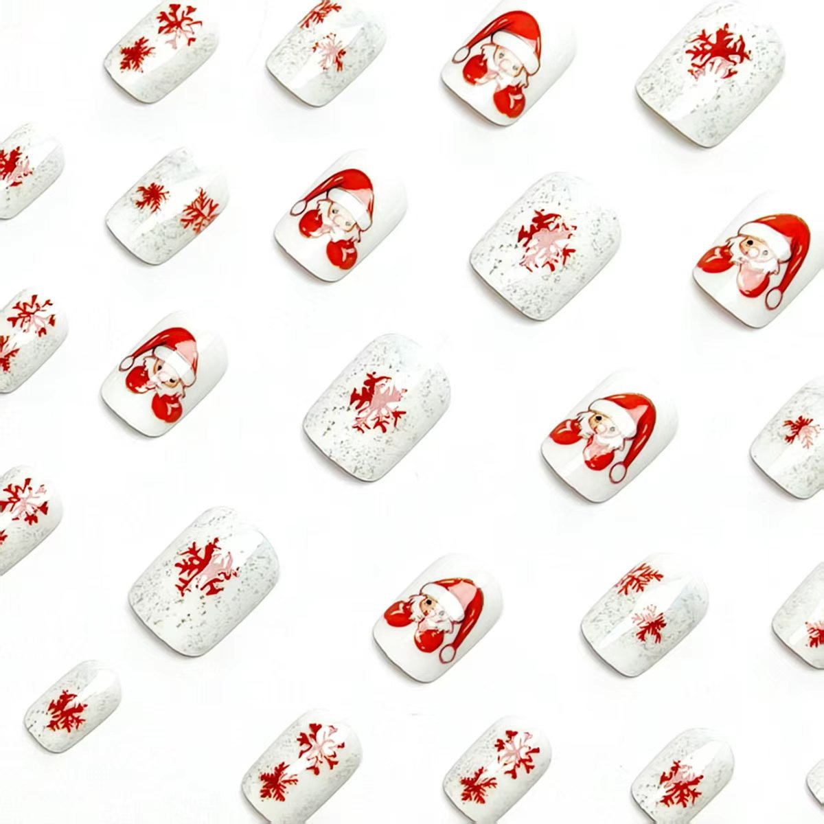 Festive Holiday Themed Nail Art Acalora