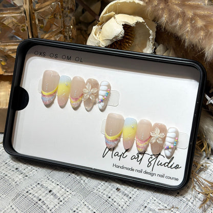 Artisan Handmade Press-On Nails Acalora