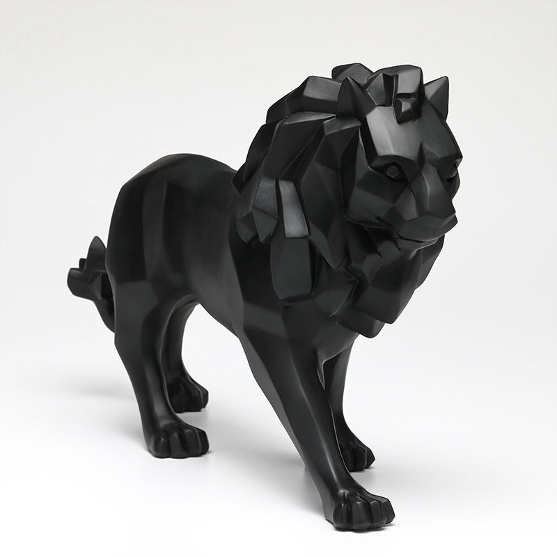 Elegant and modern lion sculpture Acalora