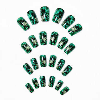 Festive Patterned Nail Art Acalora