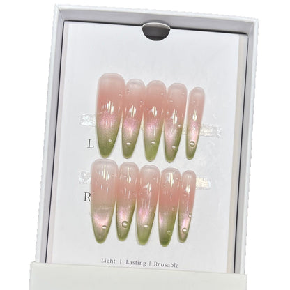 Stiletto Ombre Press-On Nail Set Acalora