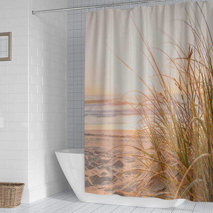 Floral Hydrangea Pattern Shower Curtain