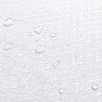 Textured Waterproof Shower Curtain