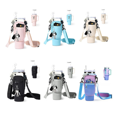 Women Multifunctional Drink Bag with Credit Card Slots Bowlift
