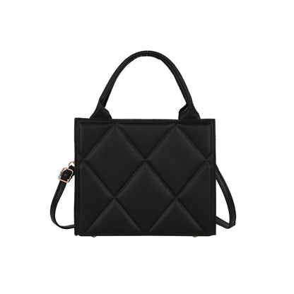 Quilted Leather Shoulder Handbag Acalora