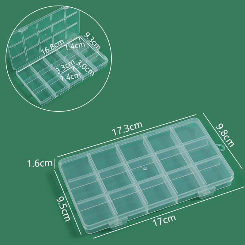 Multi-Compartment Craft Supply Box Acalora