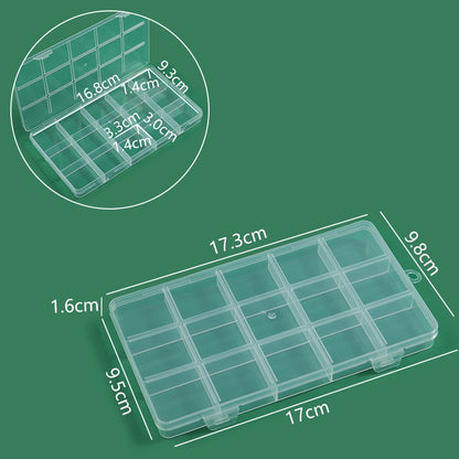 Multi-Compartment Craft Supply Box Acalora