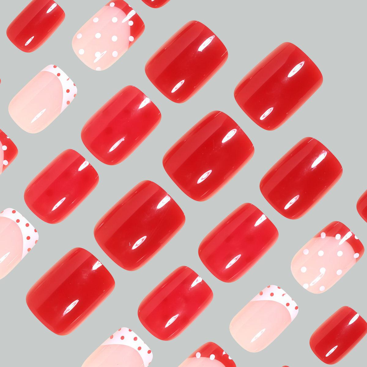 Creative French Tip Nail Art Set Acalora