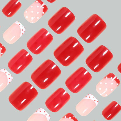 Creative French Tip Nail Art Set Acalora