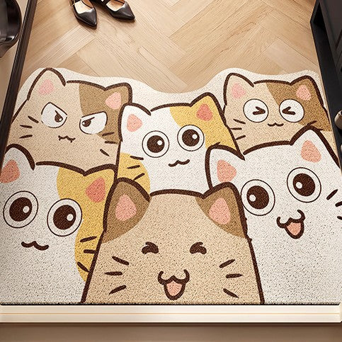 Cat-Themed Entrance Mat